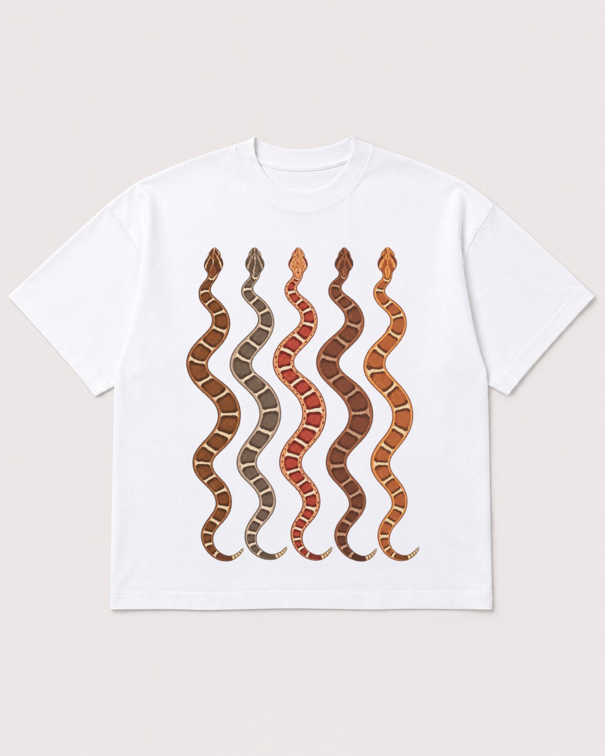 Mockup Boxy Heavyweight Tee White product