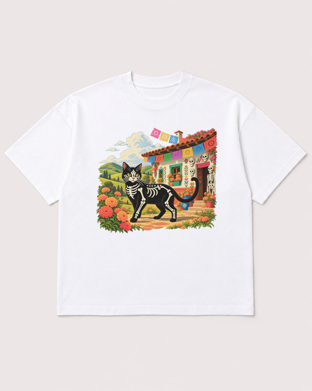 Mockup Boxy Heavyweight Tee White product