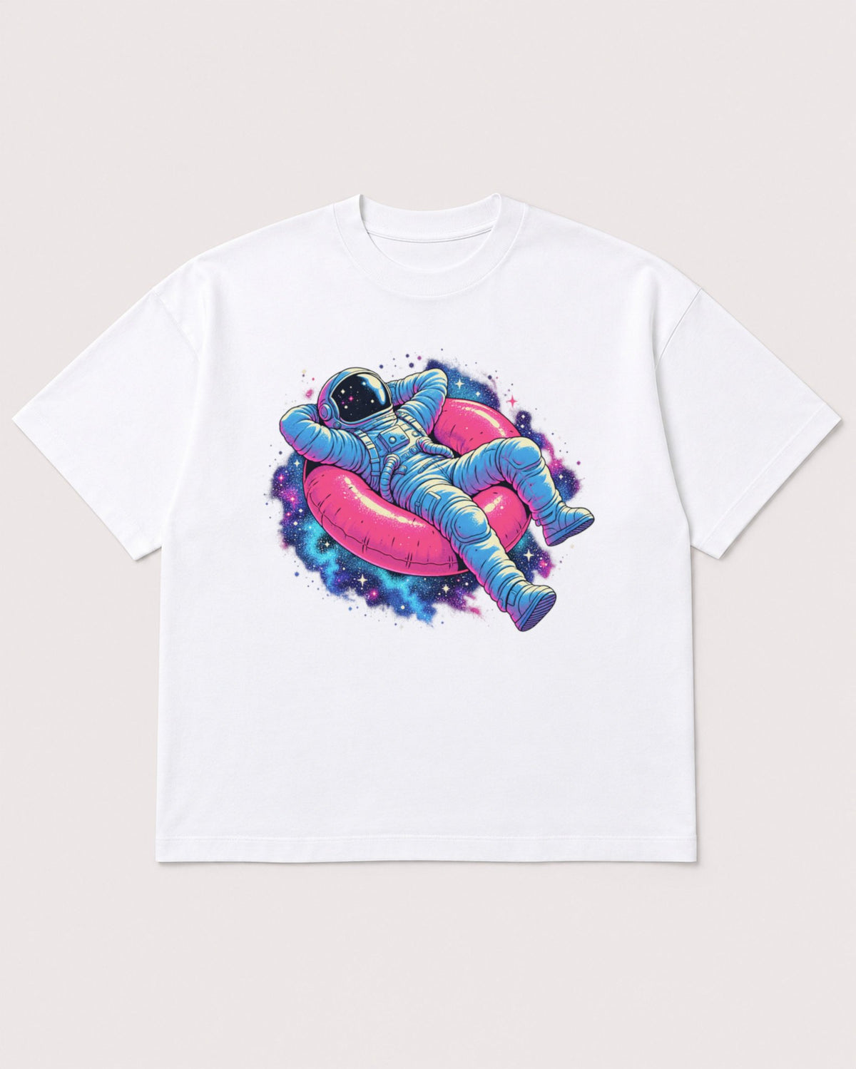 Mockup Boxy Heavyweight Tee White product