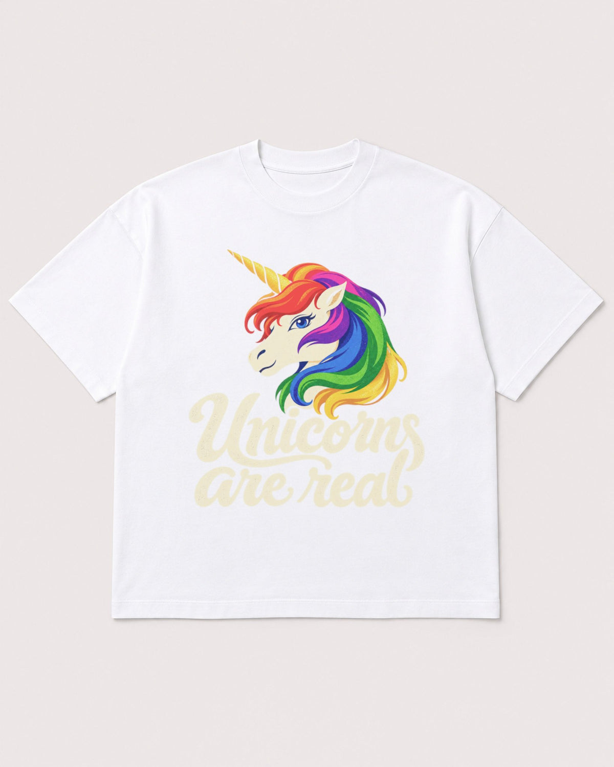 Mockup Boxy Heavyweight Tee White product