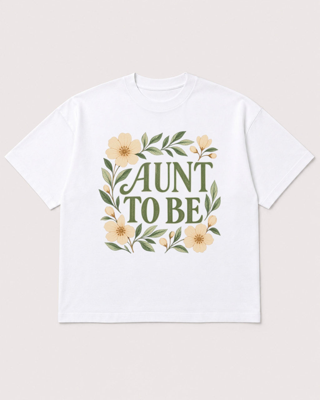 Mockup Boxy Heavyweight Tee White product