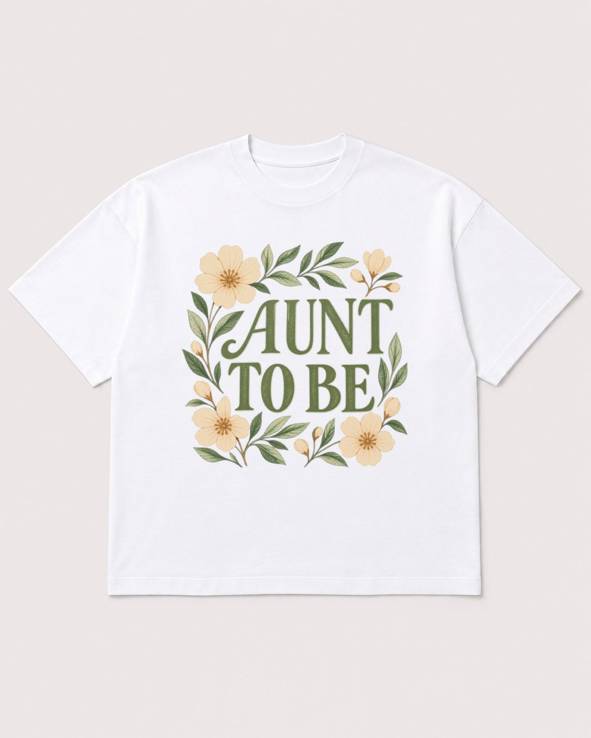 Mockup Boxy Heavyweight Tee White product