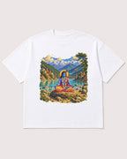 Mockup Boxy Heavyweight Tee White product