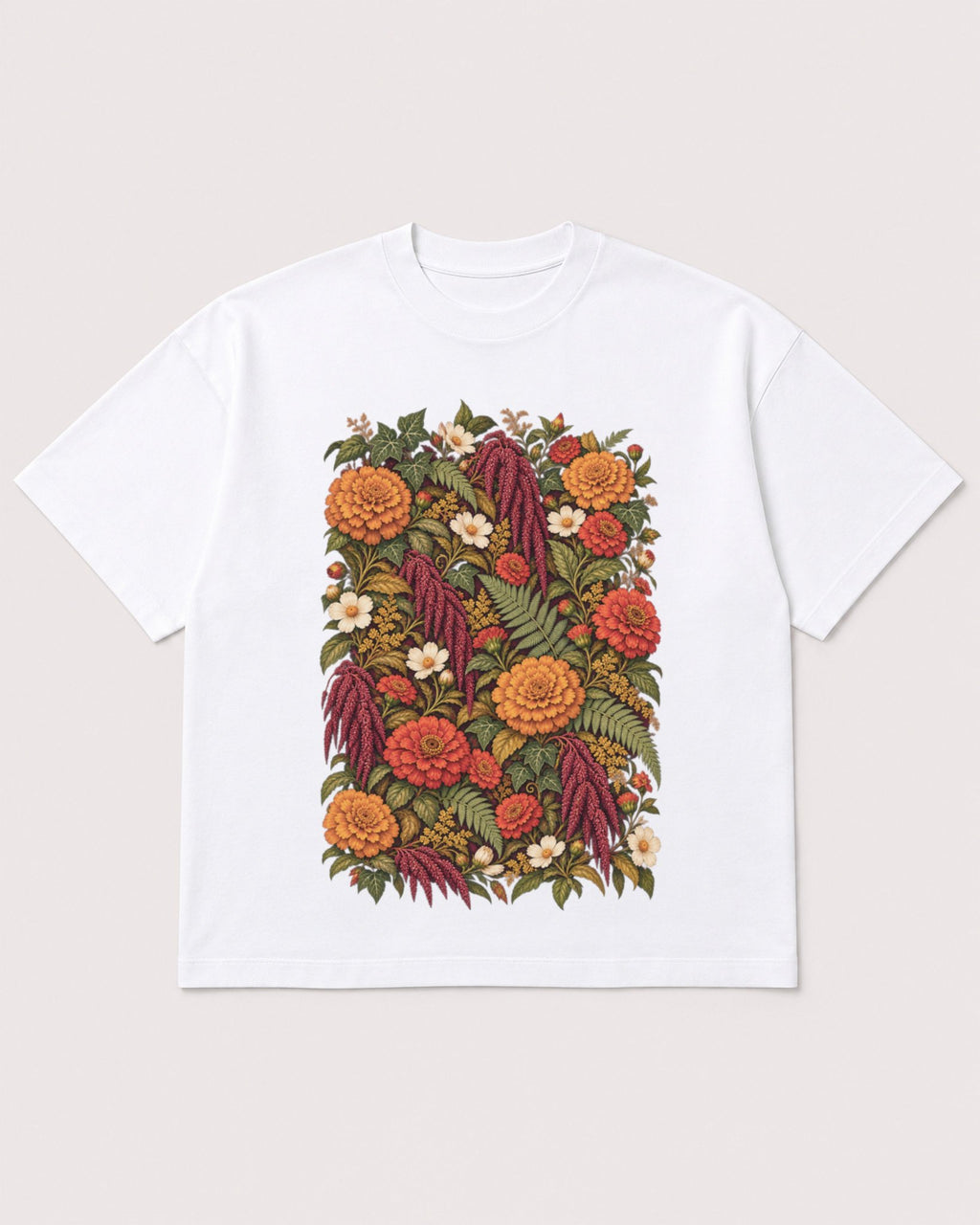 Mockup Boxy Heavyweight Tee White product