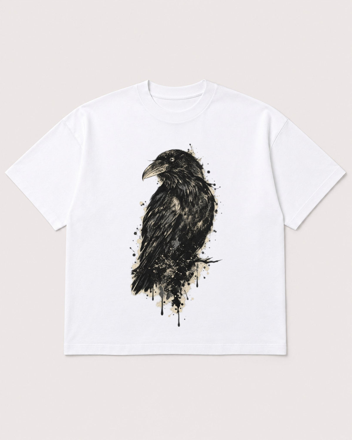 Mockup Boxy Heavyweight Tee White product