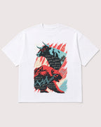 Mockup Boxy Heavyweight Tee White product