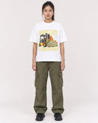 Mockup Boxy Heavyweight Tee White female full-body 42