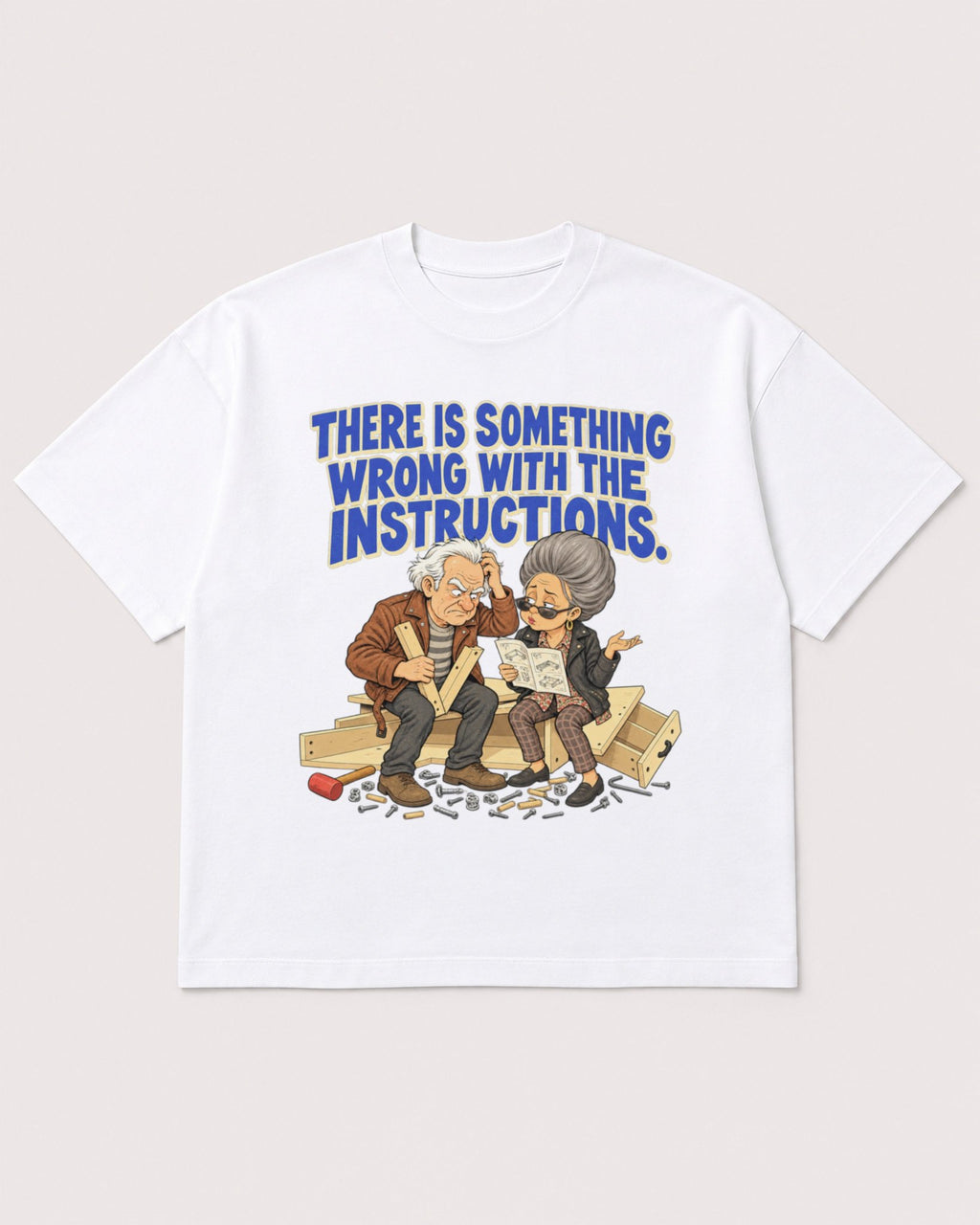 Mockup Boxy Heavyweight Tee White product