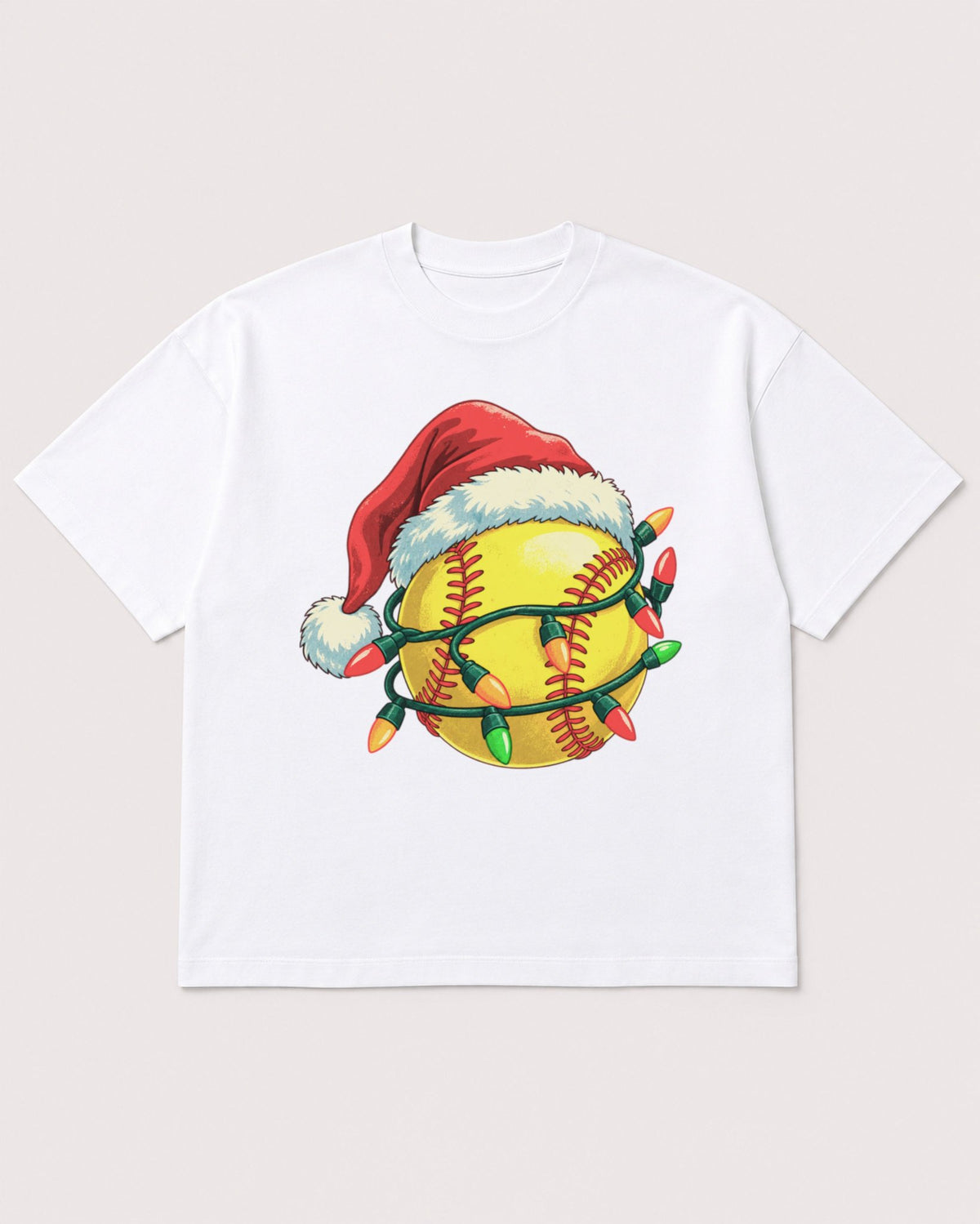 Mockup Boxy Heavyweight Tee White product