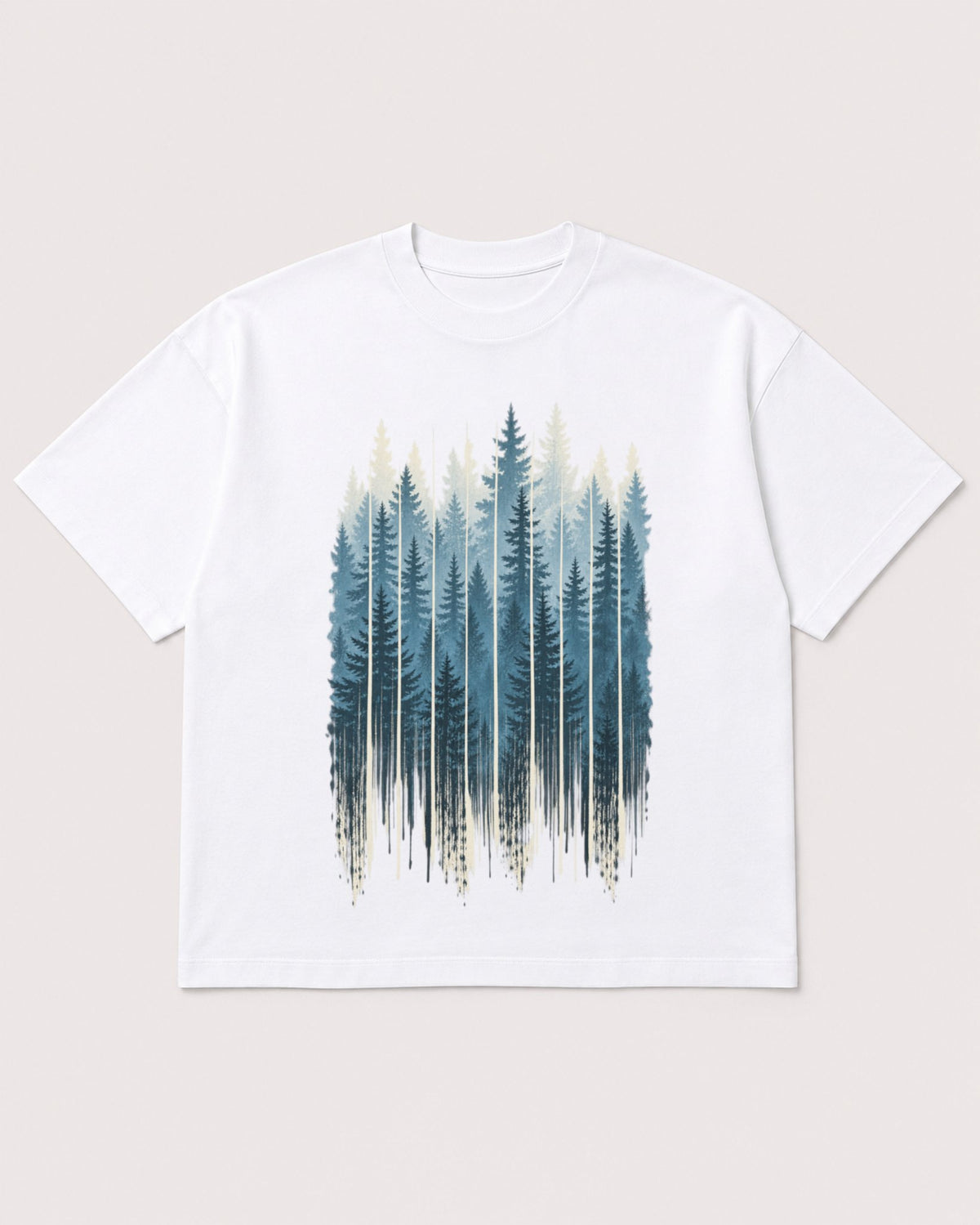 Mockup Boxy Heavyweight Tee White product