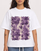 Mockup Boxy Heavyweight Tee White female close-up 06
