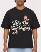 Mockup Boxy Heavyweight Tee Black male close-up 05