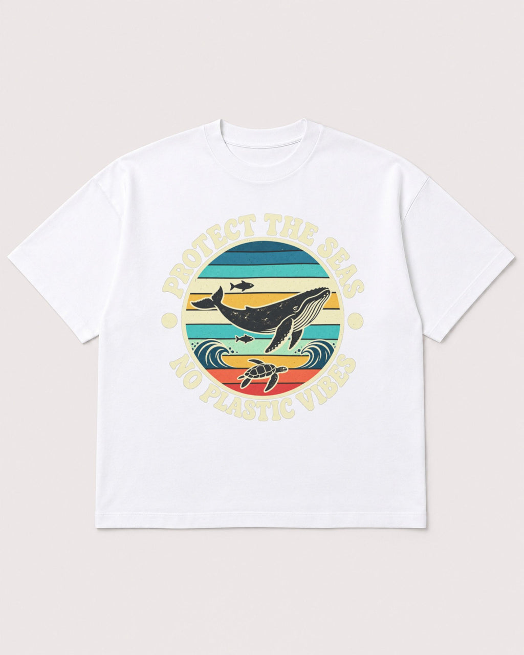 Mockup Boxy Heavyweight Tee White product