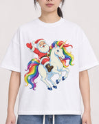 Mockup Boxy Heavyweight Tee White female close-up 21
