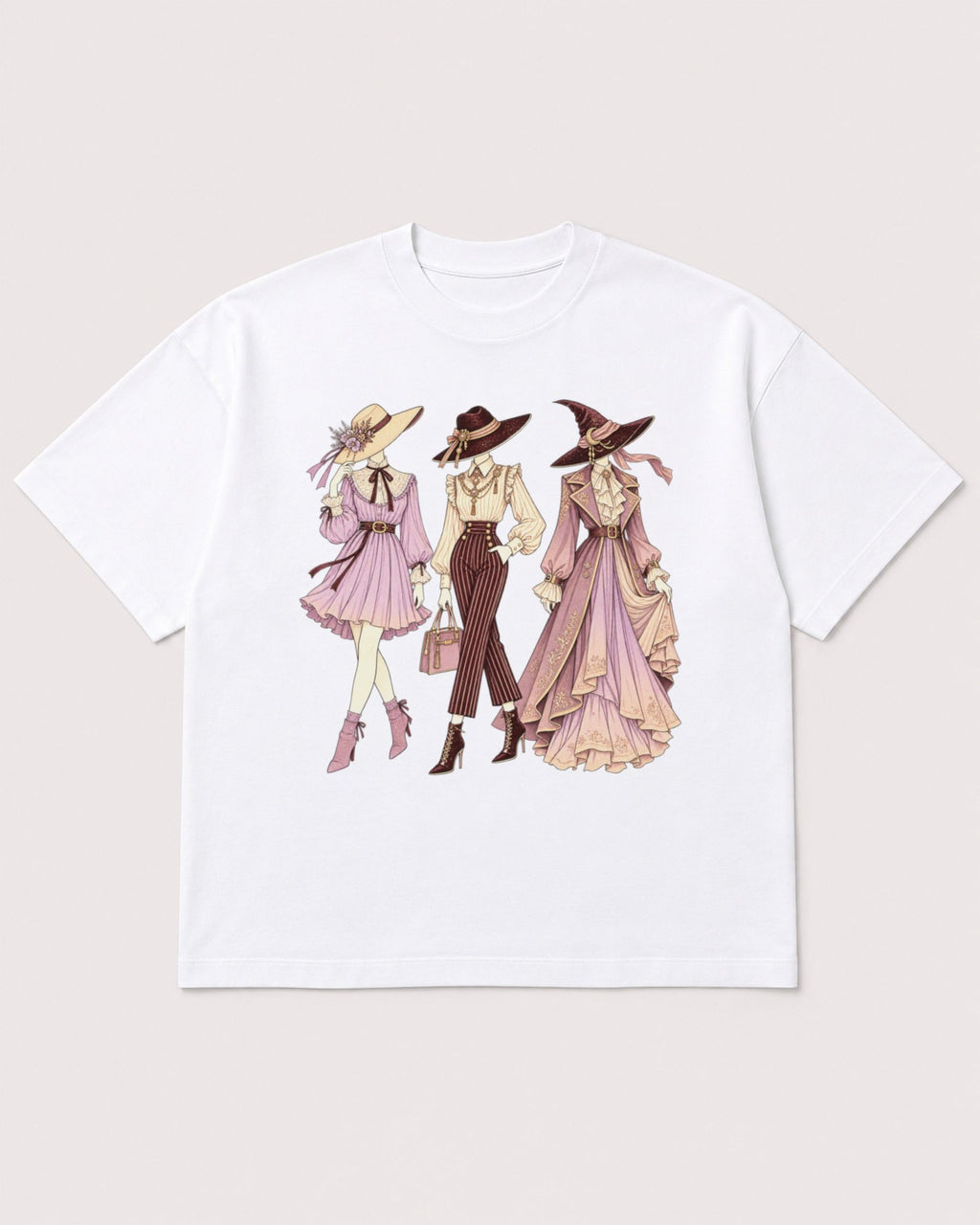 Mockup Boxy Heavyweight Tee White product
