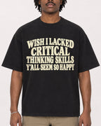 Mockup Boxy Heavyweight Tee Black male close-up 04