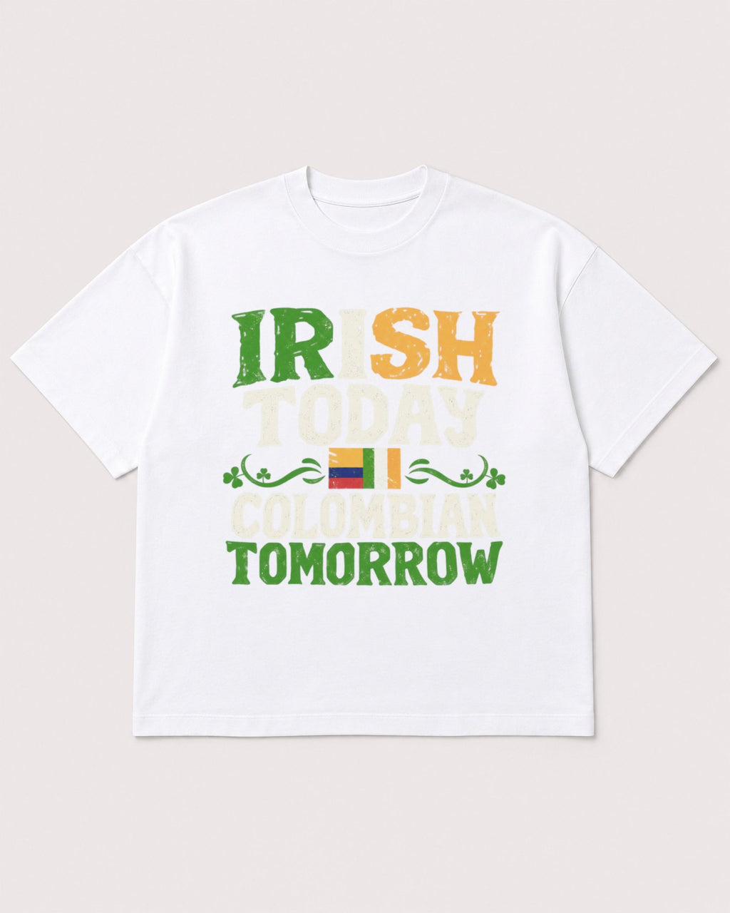Mockup Boxy Heavyweight Tee White product