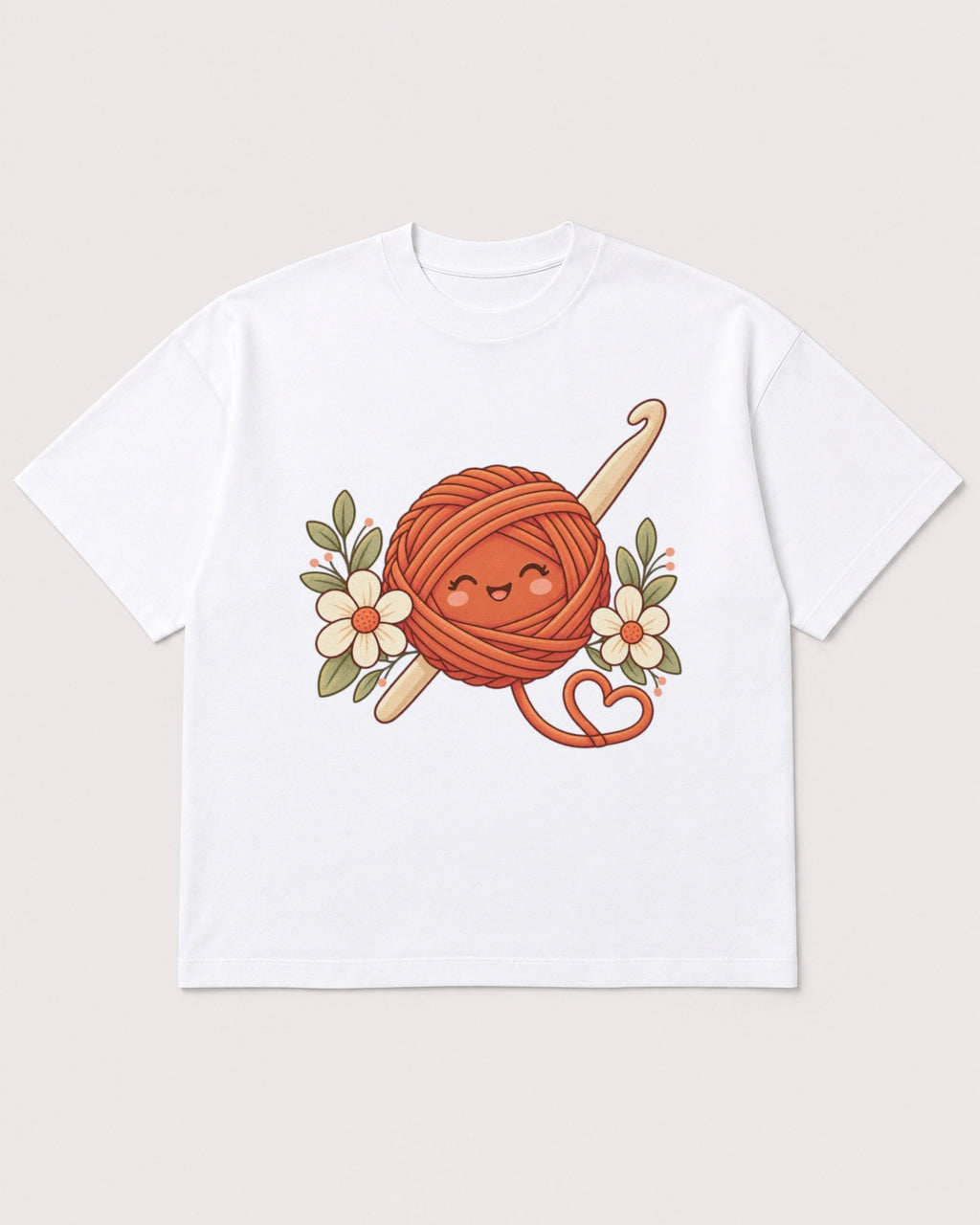 Mockup Boxy Heavyweight Tee White product