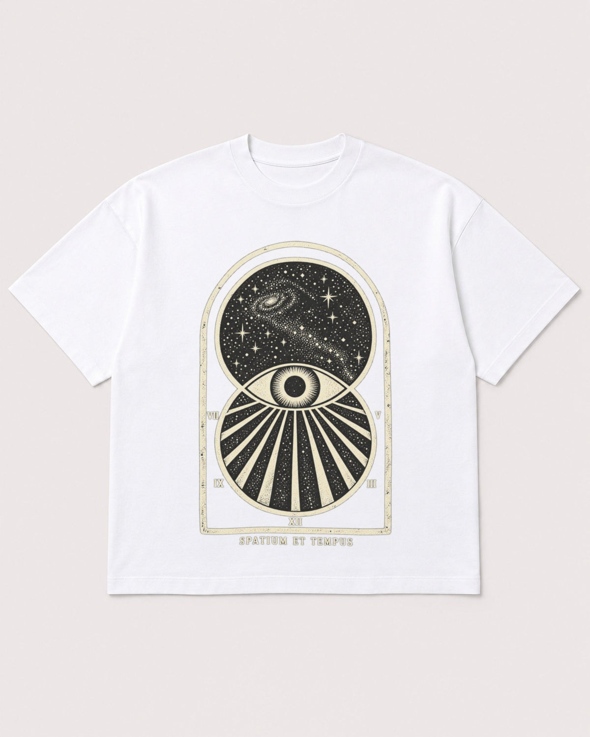 Mockup Boxy Heavyweight Tee White product