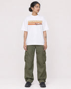 Mockup Boxy Heavyweight Tee White female full-body 12