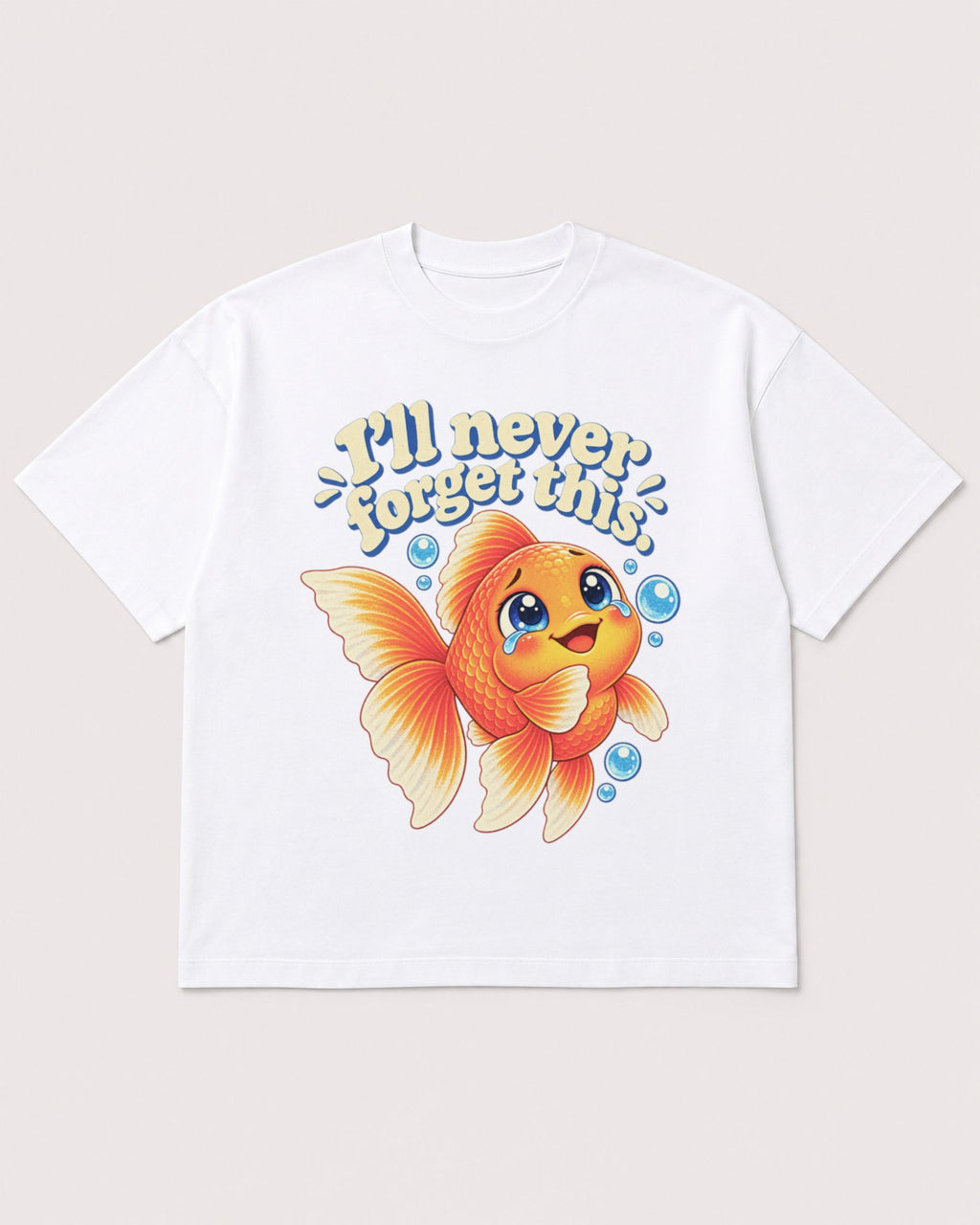 Mockup Boxy Heavyweight Tee White product
