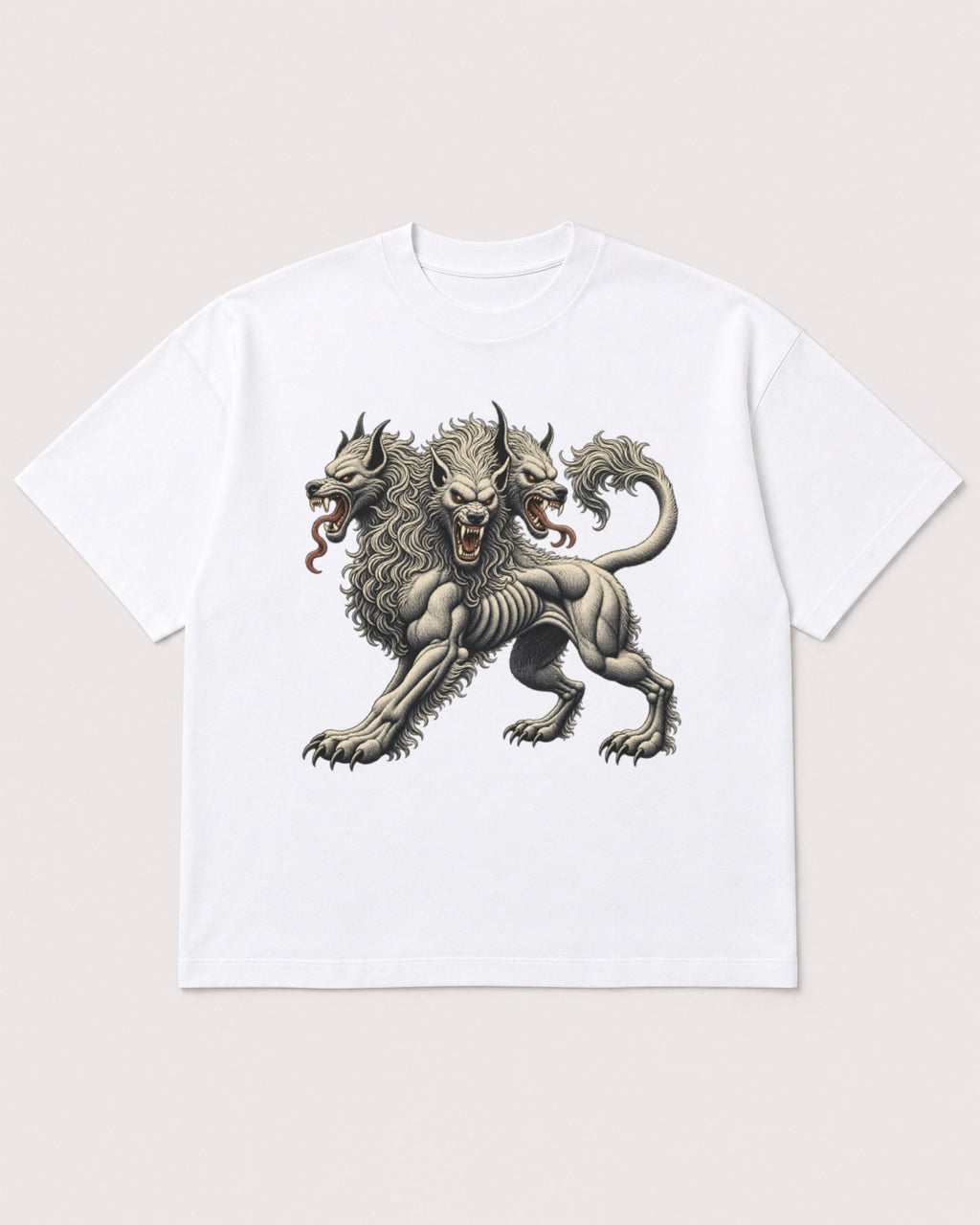 Mockup Boxy Heavyweight Tee White product