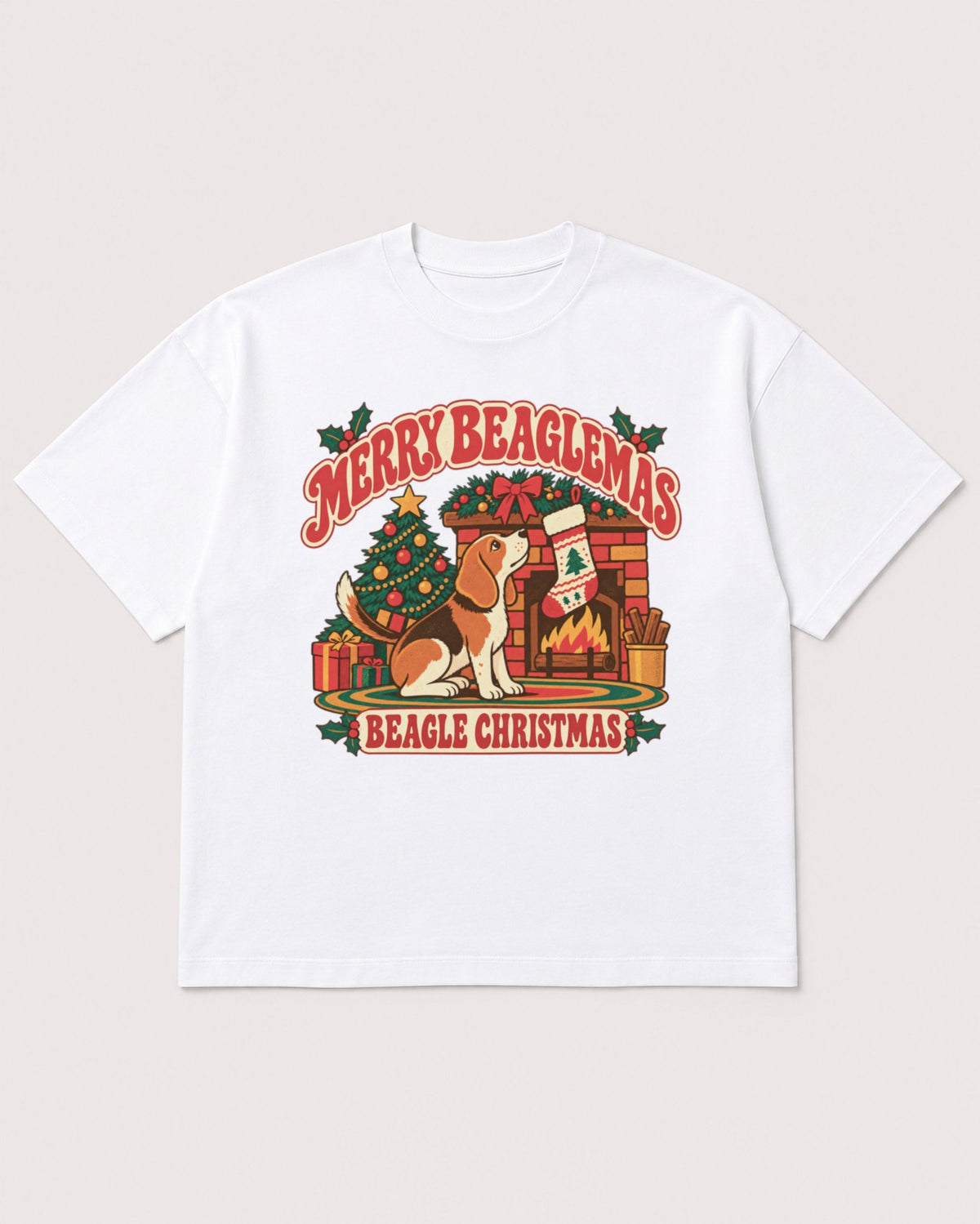 Mockup Boxy Heavyweight Tee White product