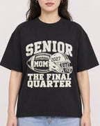 Mockup Boxy Heavyweight Tee Black female close-up 03