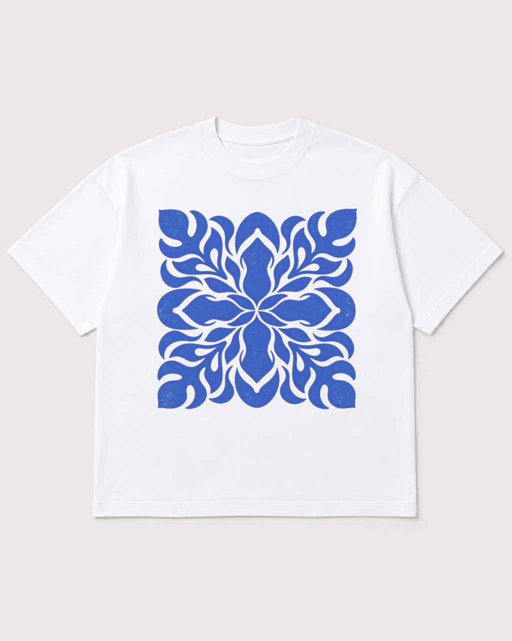 Mockup Boxy Heavyweight Tee White product