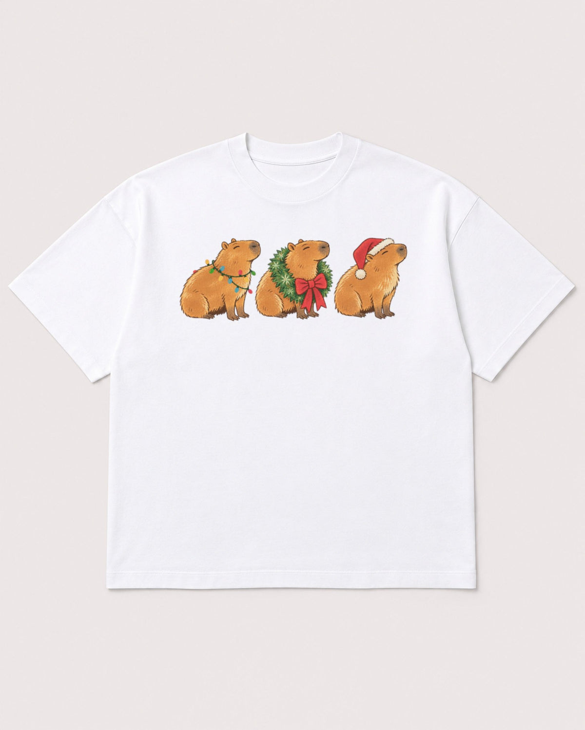 Mockup Boxy Heavyweight Tee White product