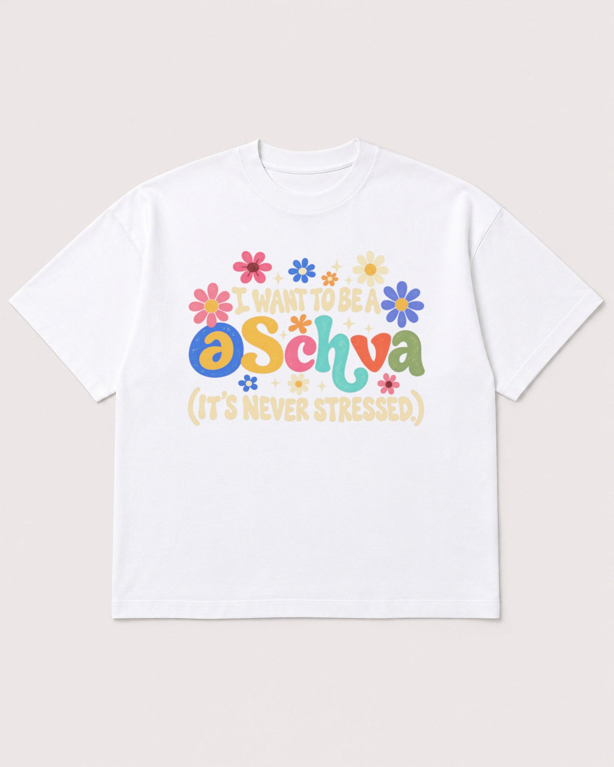 Mockup Boxy Heavyweight Tee White product
