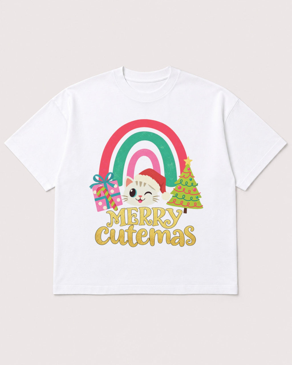 Mockup Boxy Heavyweight Tee White product