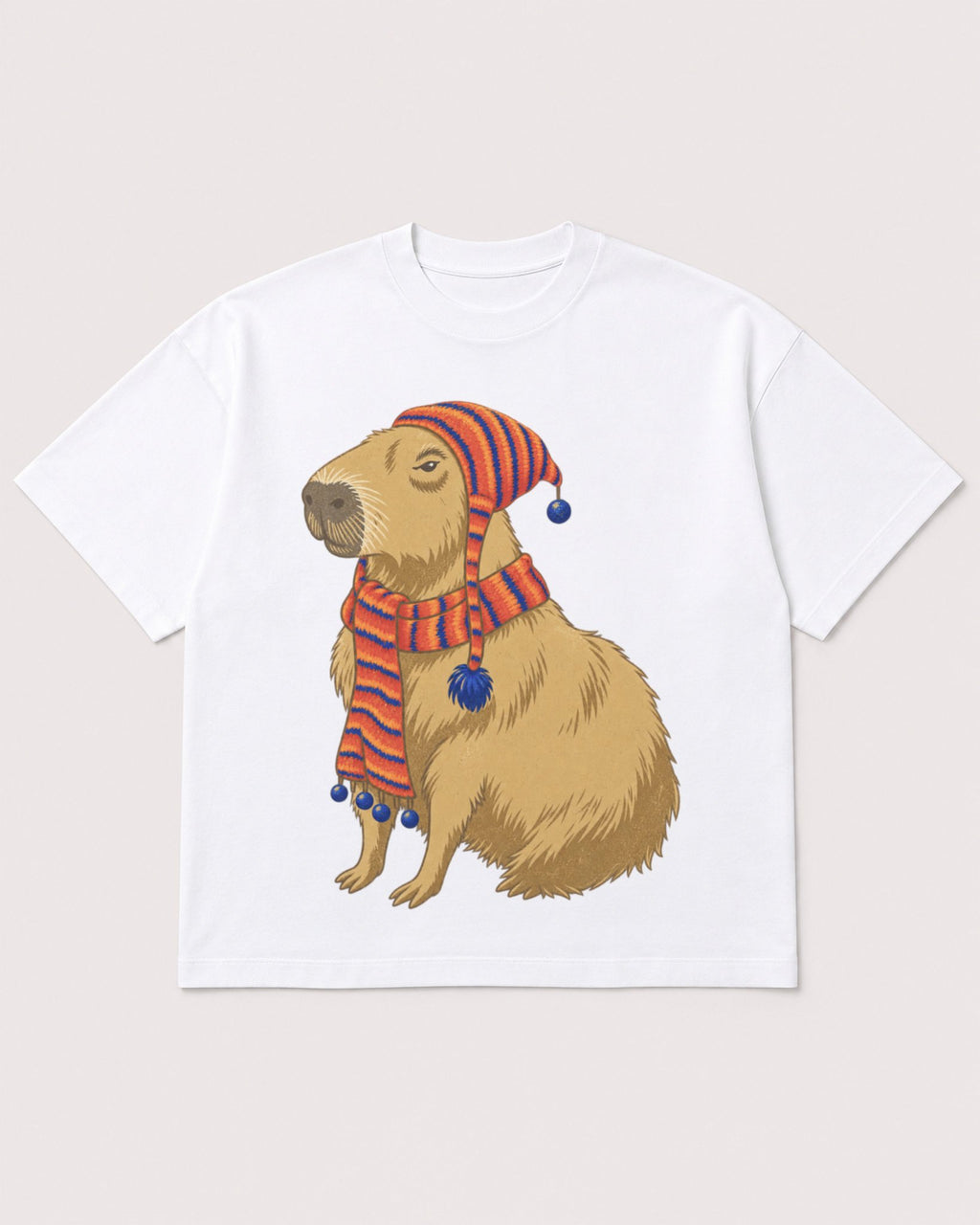 Mockup Boxy Heavyweight Tee White product