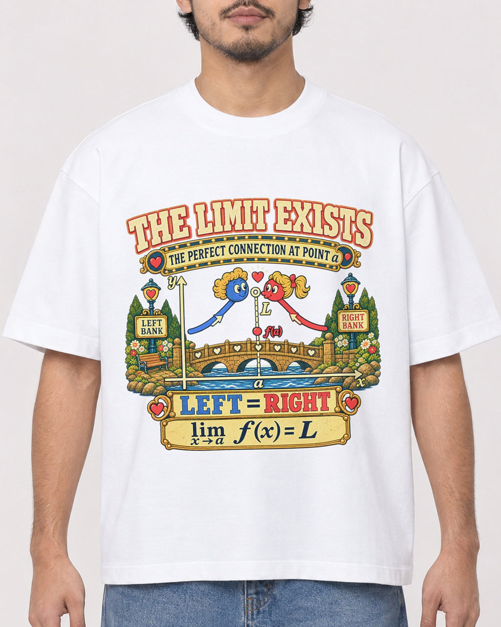 Mockup Boxy Heavyweight Tee White male close-up 02