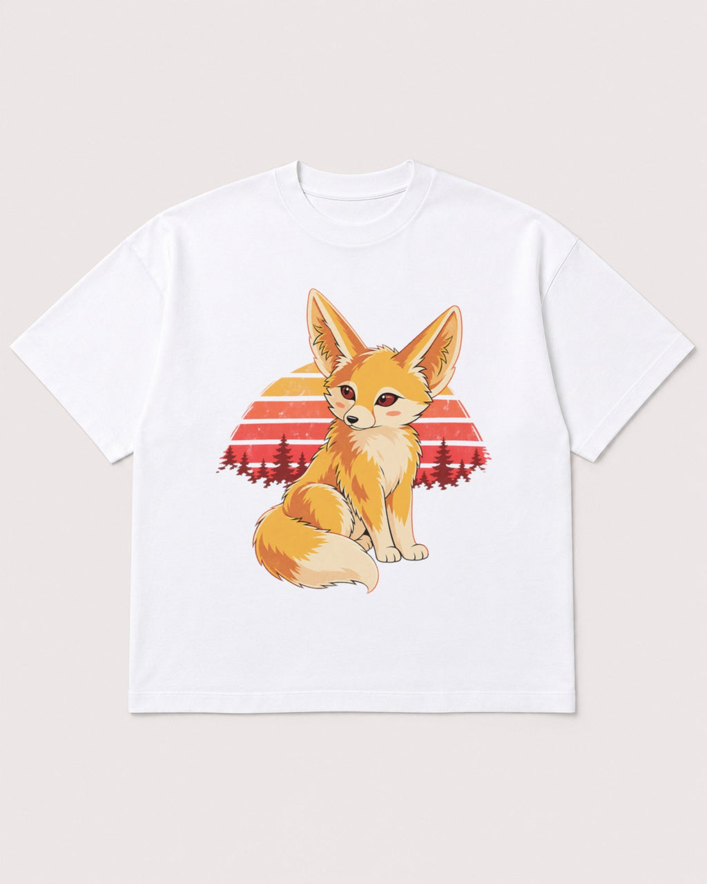Mockup Boxy Heavyweight Tee White product
