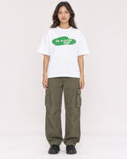 Mockup Boxy Heavyweight Tee White female full-body 02