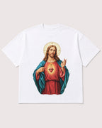 Mockup Boxy Heavyweight Tee White product
