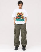 Mockup Boxy Heavyweight Tee White female full-body 17