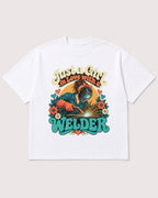 Mockup Boxy Heavyweight Tee White product