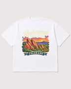 Mockup Boxy Heavyweight Tee White product