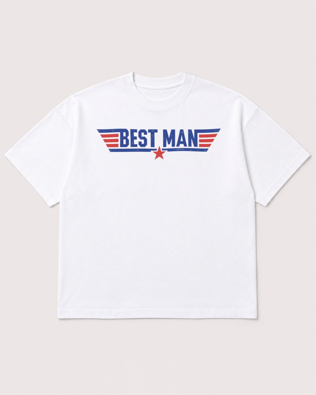 Mockup Boxy Heavyweight Tee White product