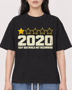 Mockup Boxy Heavyweight Tee Black female close-up 13
