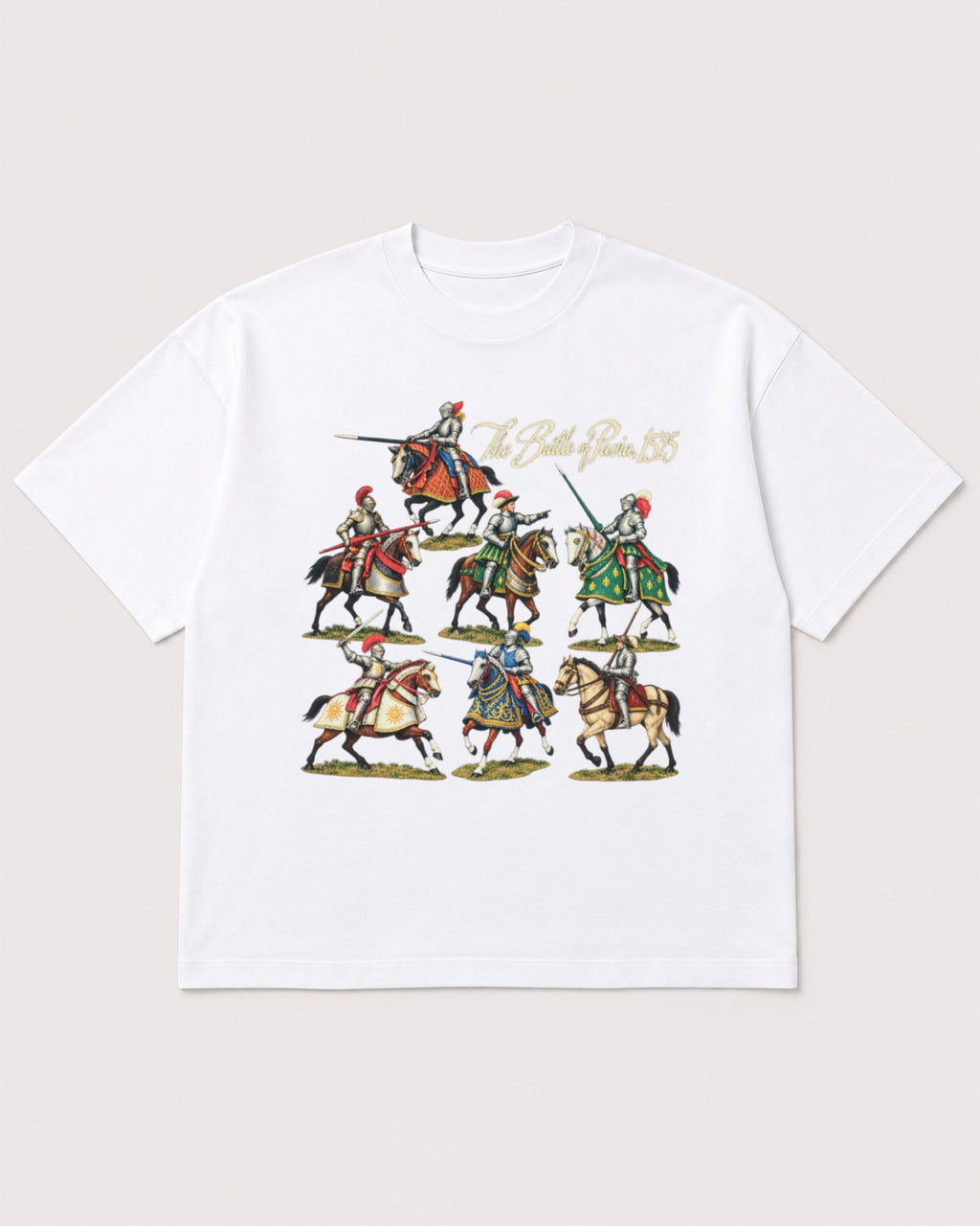Mockup Boxy Heavyweight Tee White product