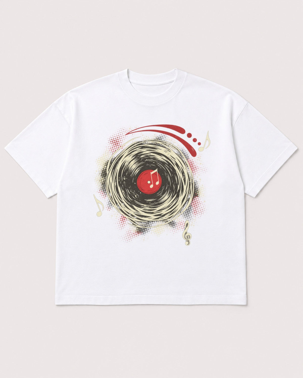 Mockup Boxy Heavyweight Tee White product