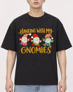 Mockup Boxy Heavyweight Tee Black male close-up 01