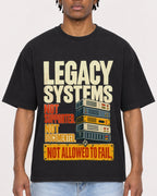 Mockup Boxy Heavyweight Tee Black male close-up 05