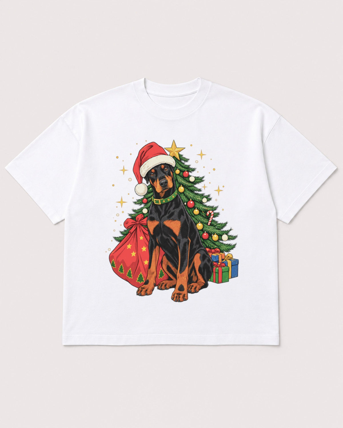 Mockup Boxy Heavyweight Tee White product