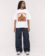 Mockup Boxy Heavyweight Tee White female full-body 04