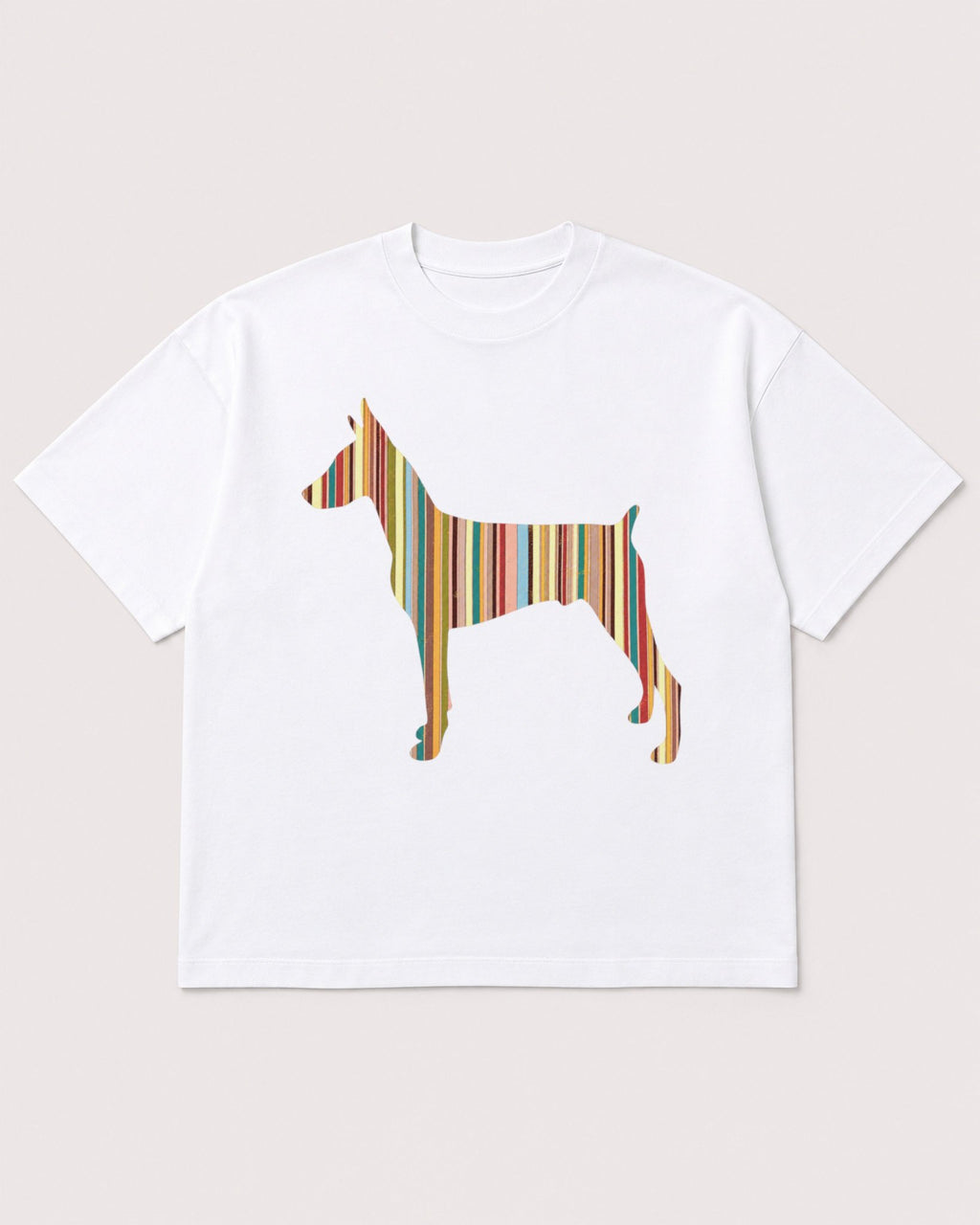 Mockup Boxy Heavyweight Tee White product
