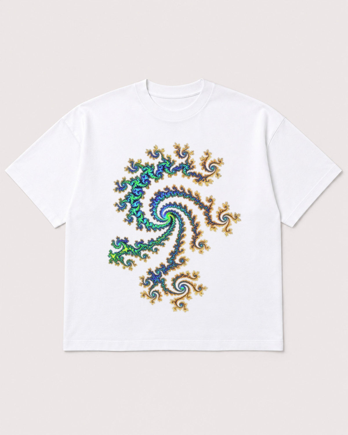 Mockup Boxy Heavyweight Tee White product